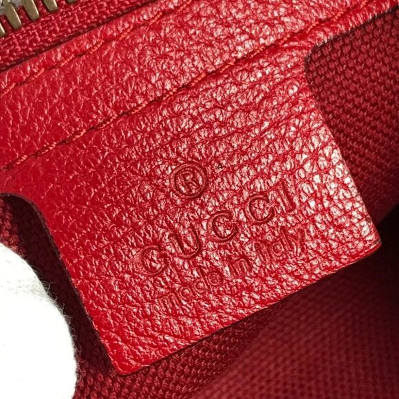 GUCCI 473872 Tricolor Knapsack 2-Way Bag Hand Bag Tote Bag Backpack - Picture 14 of 15